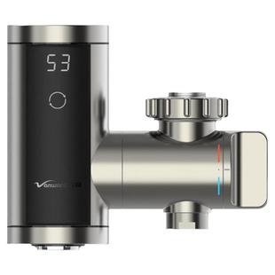 万和电热水龙头不锈钢机身免安装即热接驳电热水龙头家用速热龙头