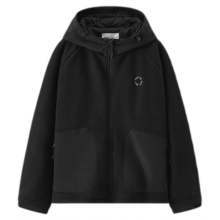 商场同款|森马 x Marcus联名款夹克男冬季保温摇粒绒2025新款外套