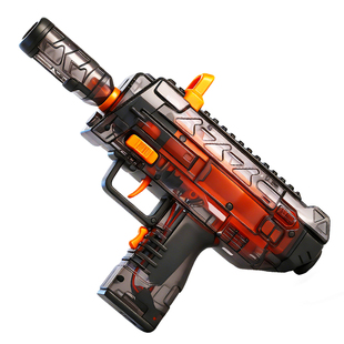 网红同款摔枪炮儿童玩具三角洲电动发射枪mp7连发炮仗手枪小霸王