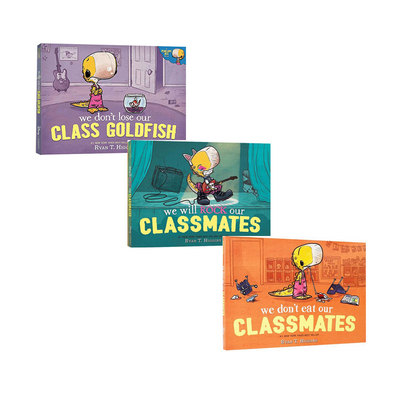 【自营】英文原版 Penelope Rex Classmates 2册 精装 童英语启蒙幽默精装绘本 校园生活题材 布鲁斯妈妈系列同作者 Ryan Higgins
