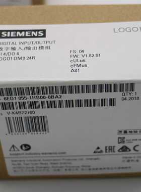 议价6ED1055-1HB00-0BA2西门子LOGODM8 24R扩展模块6ED10551HB000