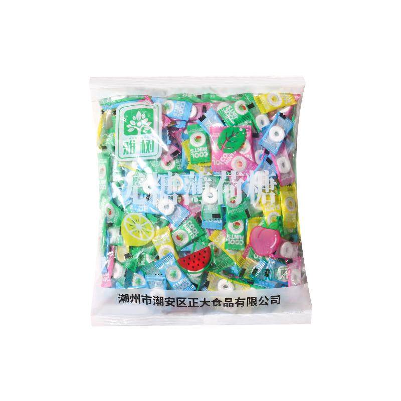 雅树薄荷糖商用清新口气口香糖酒店前台火锅饭店休闲接待糖果零食