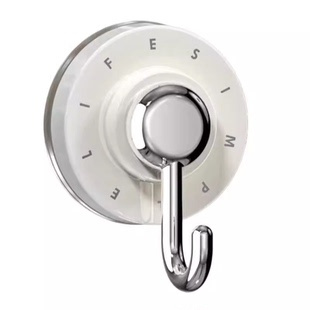 门后吸盘挂钩真空强力无痕收纳免打孔家用浴室厨房旋转卫生间粘钩