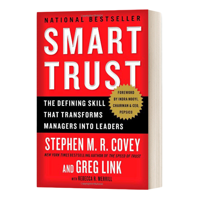 英文原版 Smart Trust 信任的速度实践版 可以改变一切的五种行为 英文版 进口英语原版书籍