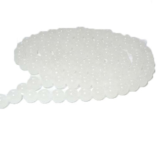 方言和田玉特惠仅220元收藏级108颗项链白玉6mm圆珠多用手串手链X