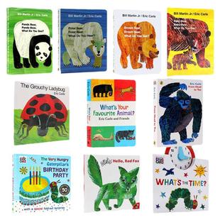 brown bear绘本 from head to toe 艾瑞卡尔爷爷英文绘本好饥饿的毛毛虫 The Very Hungry Caterpillar廖彩杏吴敏兰书单Eric Carle