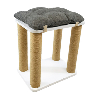 承重200斤人宠共用猫家具家居宠物猫爬架凳子椅子麻绳猫抓柱包邮