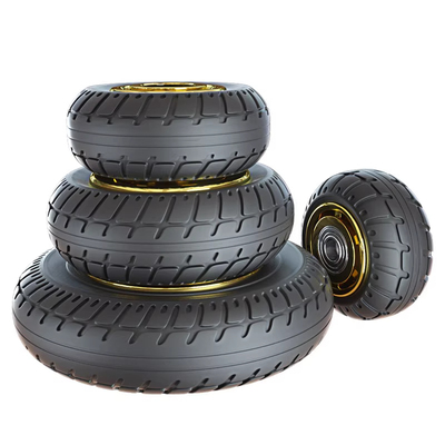 TPR/橡胶/尼龙静音耐磨万向轮