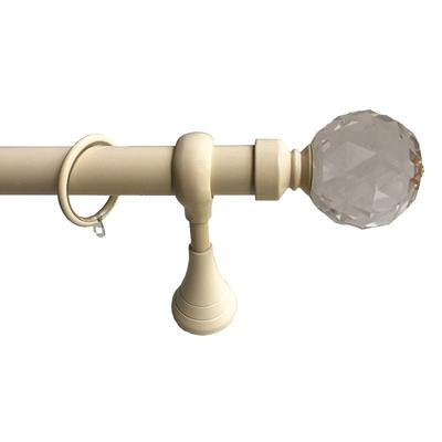 WINart/窗艺欧式28罗马杆象牙白