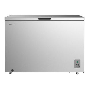 美菱300升星砂银PPM精钢内胆薄壁减霜抑菌冰柜冷柜速冻抑菌332