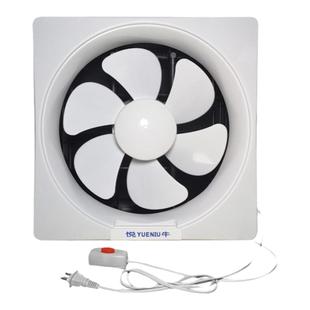 换气扇厨房油烟抽风机卫生间排风扇墙壁窗家用强力静音百叶排气扇