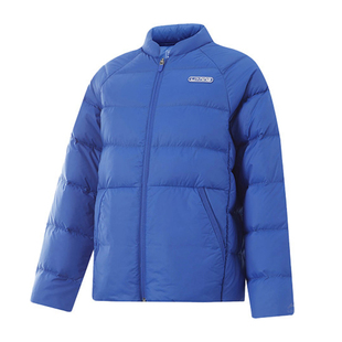 李宁儿童中大童羽绒服男女款2025冬季新款青少年立领保暖防风外套