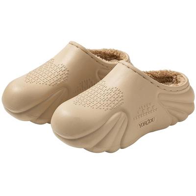 远港增高防水棉拖鞋eva冬天