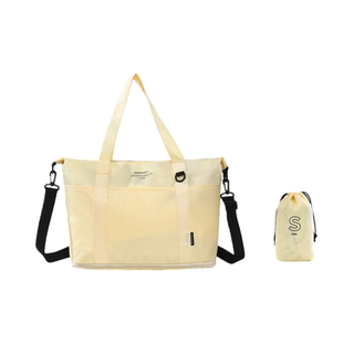 旅行包女大容量防水轻便托特包多口袋收纳旅游包可套拉杆箱登机包