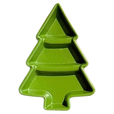 圣诞树迷你盘子高脚托盘模型