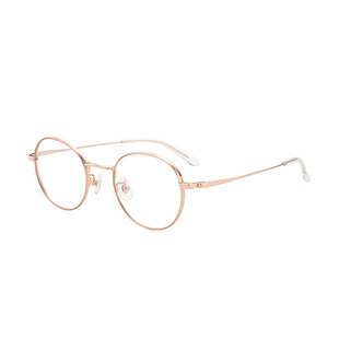 克莉伦丝 眼镜框光学架女款近视镜潮全框男复古简约钛材镜架90022