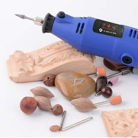 电磨机小型玉石蜜蜡雕刻机微型电动工具打磨迷你木雕小电钻抛光机