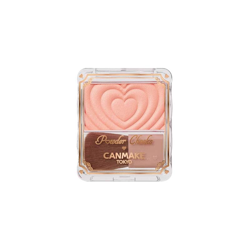 canmake限定自然修容爱心腮红