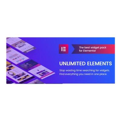 Unlimited Elements for Elementor Pro WP插件 Elementor 元素包