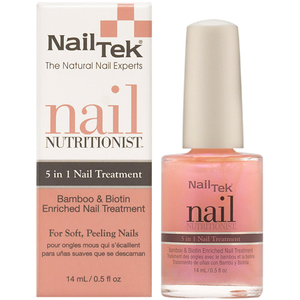 美国NailTek指甲油竹子精华滋养强化美甲护理营养软薄塑型修护