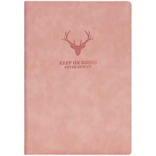 a5笔记本子超厚商务工作记事本简约精致手账本b5大学生日记本定制