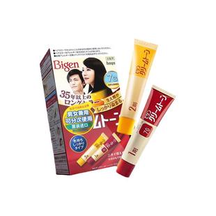 【自营】美源日本原装进口可瑞慕男女自己在家植物纯遮白染发剂膏