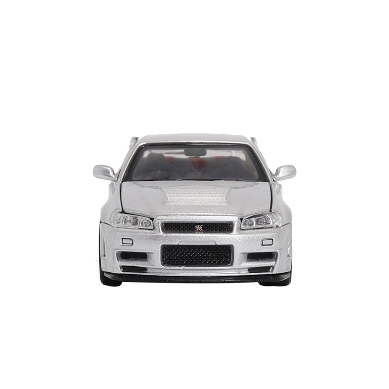 MH开盖1:64 日产尼桑天际火车/摩托/汽车模型
