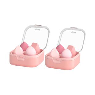 欧亿姿美妆蛋不易吃粉超软化妆棉海绵球粉扑粉底液专用彩妆8个