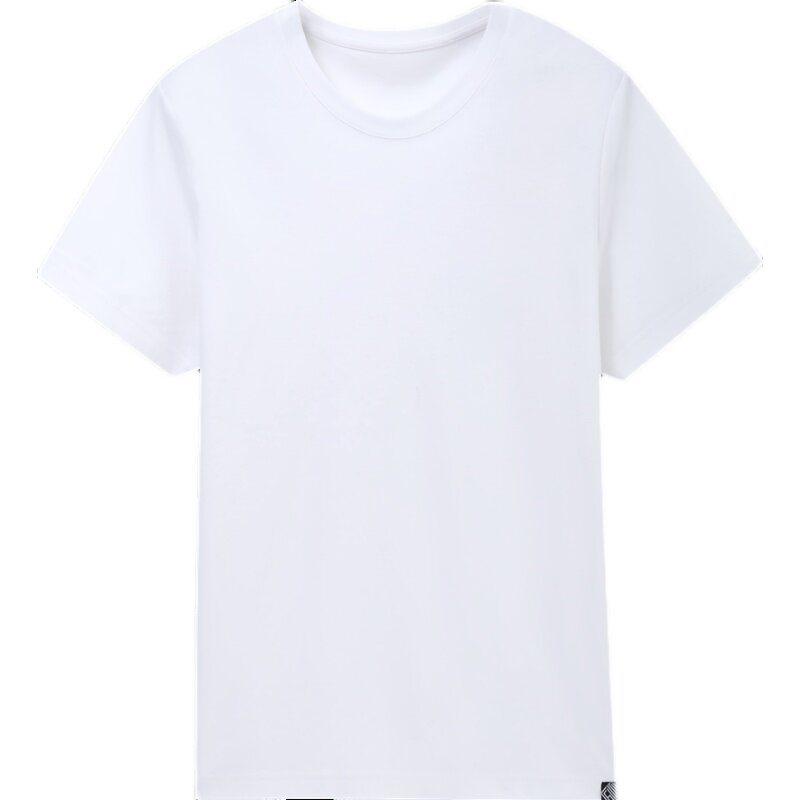 三枪新疆棉圆领男士短袖t恤纯色夏季潮流莱卡棉弹力棉短袖23673