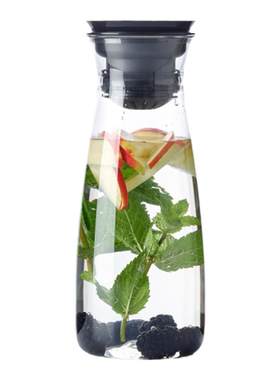 特百惠清莹冷饮凉水壶1.3L大容量耐高温家用冷热泡茶水果汁壶水杯