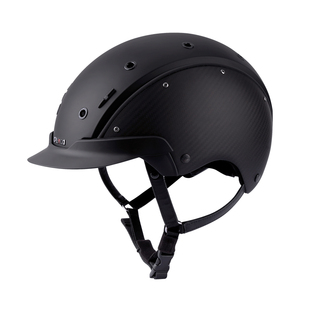 德国Casco马术头盔(碳纤)防护安全帽男女可调节骑马装备 8101103