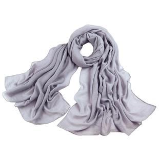 达芬奇密码丝巾女2026新款春夏季仿真丝棉麻围巾薄款纱巾搭配披肩