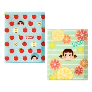 nakabayashi仲林 限定活页笔记本本子简约ins风活页纸加厚B5不二家活页本可拆卸可爱大学生大容量活页本外壳