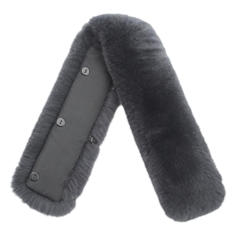 真毛獭兔绒小立领男獭兔毛领子整皮保暖直条款内领皮衣毛毛领单卖