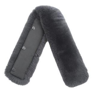 真毛獭兔绒小立领男獭兔毛领子整皮保暖不扎人内领皮衣毛毛领单卖