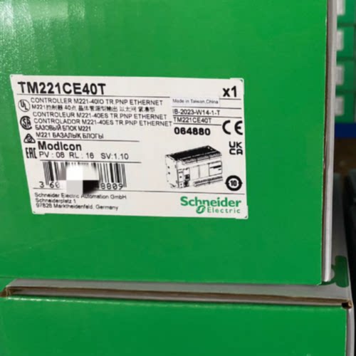 议价TM221CE40R Modicon M221系列，24个接收器/源输入 TM221CE40
