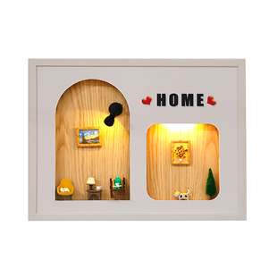 2026新款磁吸电表箱装饰画diy置物配电箱遮挡挂画电闸开关盒壁画