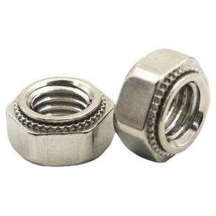 碳钢镀锌不锈钢六角压铆螺母BOB/BOBS钣金机箱压板螺帽M3M4M5M6M8