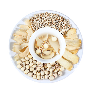 玉竹百合莲子薏米仁组合茶中药材原料泡水煮水喝白白水皮肤亮白