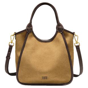 百思图妈妈包包2026新款斜挎包女高级小众轻奢手提托特包通勤女包