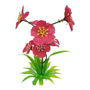 菜品装饰冷菜刺身围边创意盘头意境点缀摆盘仿真花草小摆件盘饰