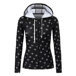 AXESEA丨Tides 连帽潜水服女分体长袖泳衣海潮服防晒冲浪水母上衣