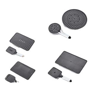 不锈钢淋浴喷头银色淋雨喷淋头增压大花洒顶喷单头花洒莲蓬头配件