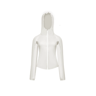 NULLFIT可机洗秋冬户外美利奴羊毛棉服女士修身跑步防风保暖外套