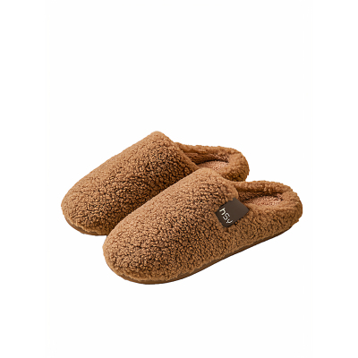 2025新款羊羔毛棉拖鞋冬季保暖