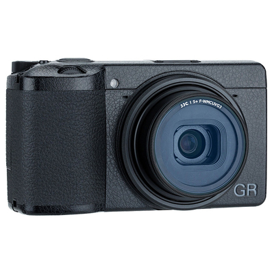 JJC理光GR4滤镜GR3 UV镜GR3X GR2 HDF镜头保护镜自动镜头盖保护盖