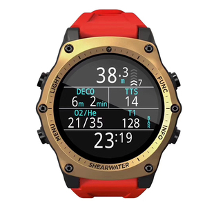 Shearwater Teric潜水电脑表腕式水肺技潜自由潜中文界面多色彩屏