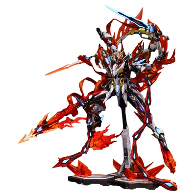 佛怒红莲配色哪吒千手摩动核成品