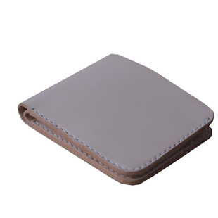 手工缝制 皮具 植鞣革 头层牛皮 短款 钱夹 养牛 财布 钱包 玩皮