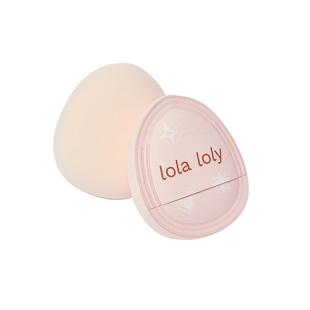 lolaloly棉花糖mini拇指粉扑手指美妆蛋腮红水光膏服帖清透细腻